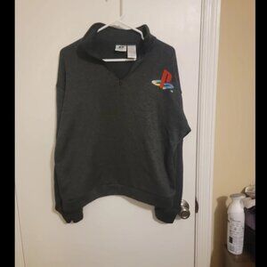 Playstation quarter zip sweatshirt